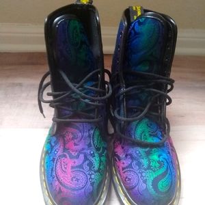 Vintage paisley Dr. Martens